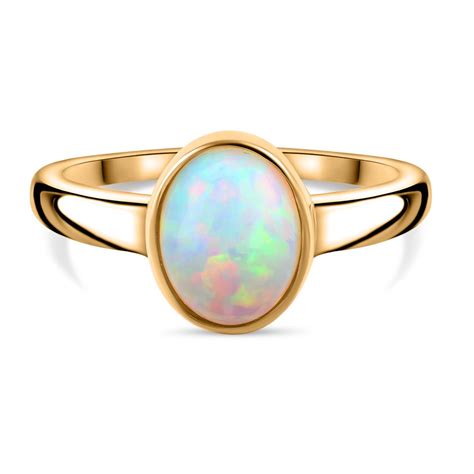 AA natürlicher äthiopischer Welo Opal Ring 1 14 ct SHOPLC