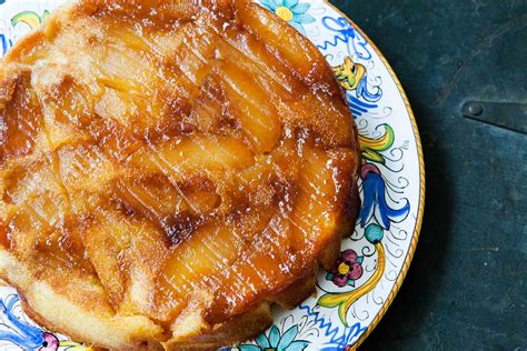 Bolo De Cabeça Para Baixo De Maçã