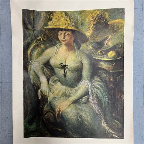 William Dobell Print Poster Margaret Olley S