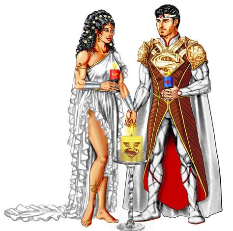 Superman Wonder Woman Wedding By Godstaff Wonder Woman Wedding Super