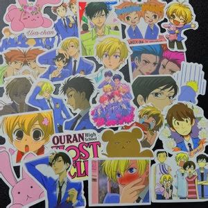 Ouran Highschool Host Club Stickers Ouran High Host Club Stickers