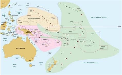 Which Countries And Territories Make Up Melanesia? - WorldAtlas.com