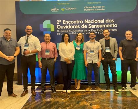 DF marca presença no 2º Encontro Nacional de Ouvidores de Saneamento