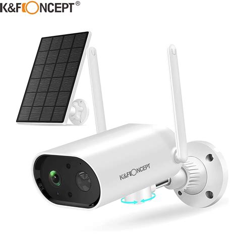 K F Concept Solar K Ip Outdoor Security Camera Detection Wireless