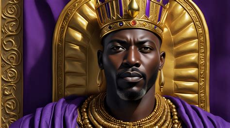 Mansa Musa Regal Portrait Of The Wealthy King Of Mali Muse Ai