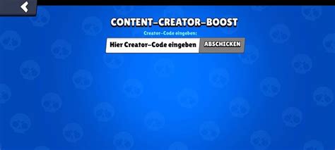 Liste Der Brawl Stars Creator Codes In Mobi Gg