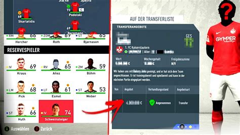 FIFA 20 ICH KAUFE SCHWEINSTEIGER UND Kaiserslautern Karriere