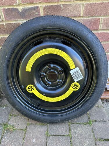 Vw Audi Seat Skoda Space Saver Spare Wheel T R Continental