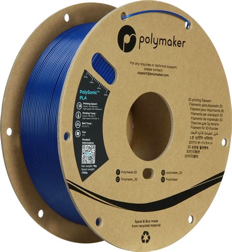 Polymaker Polysonic Pla Blue Djake Switzerland