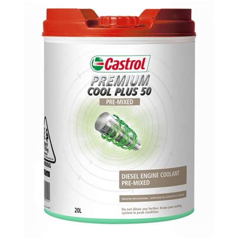 CASTROL PREMIUM 50 COOL PLUS 20L CAS4100007 Truck And Trailer Parts