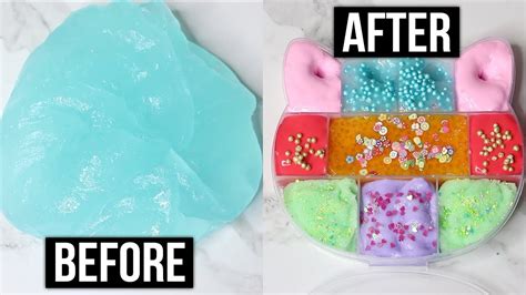 Extreme Slime Makeover Slime Palette Youtube