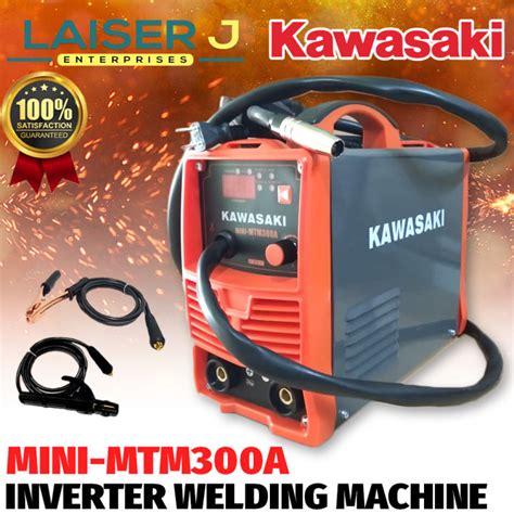 Kawasaki 3 In 1 Inverter Welding Machine 300A Gasless MIG TIG ARC