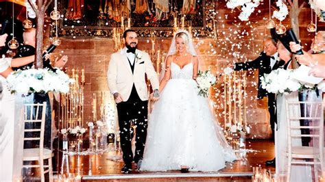 Inside Ray Quinns Magical Disney Wedding In Castle Idolised By