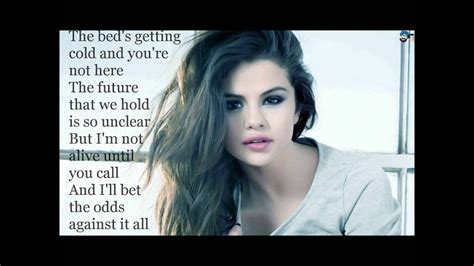 Selena Gomez The Heart Wants What It Wants Lyrics YouTube