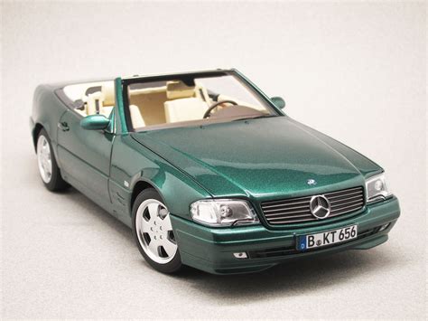 Mercedes 500 SL R129 1999 Verte Norev 1 18e Minicarweb