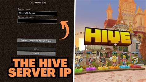 Minecraft The Hive Server IP Address 2025 YouTube