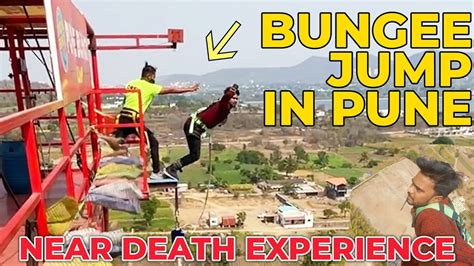 Bungee Jumping In Pune 😱😰 Indya Bungee India Best Experience Of