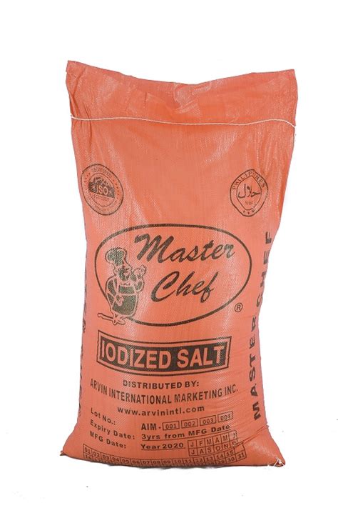 Iodized Masterchef Salt K New Bian Yek Trading