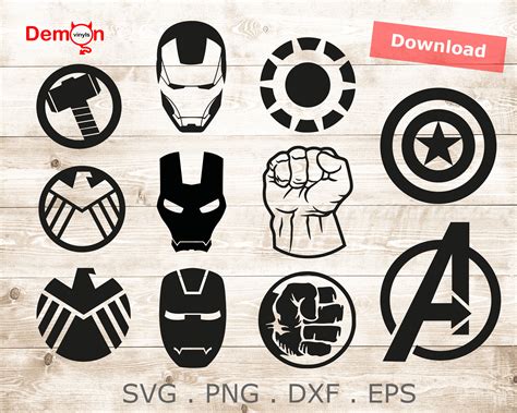 Free Marvel SVG Files For Cricut