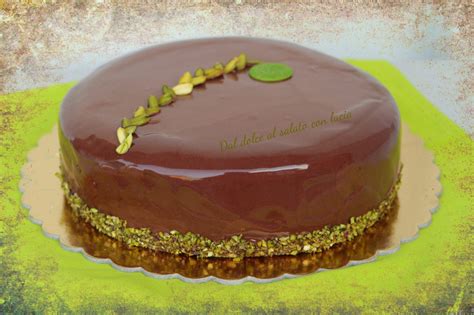 Torta Moderna Al Pistacchio E Cioccolato Dal Dolce Al Salato Con Lucia