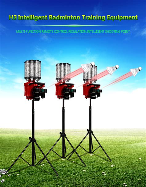 Best H3 Automatic Badminton Machine Price And Training SIBOASI