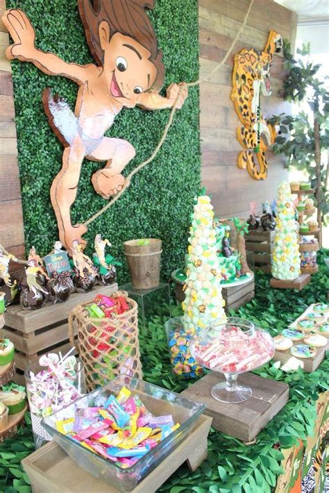 Disney Tarzan Birthday Party Ideas Photo 9 Of 14