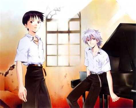 Gainax Neon Genesis Evangelion Kaworu Nagisa Shinji Ikari Doujinshi