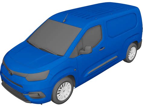 Toyota Proace City Van 3d Model 2021 3d Cad Browser