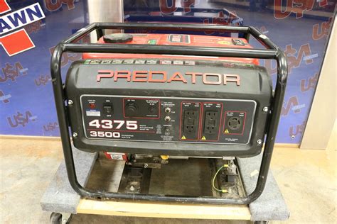 Predator 4375 Watt Gas Powered Generator Usa Pawn