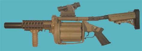 Machines for War: Milkor MGL Mk.1 40mm grenade launcher (South Africa)