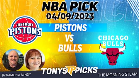 Detroit Pistons Vs Chicago Bulls 4 9 2023 FREE NBA Picks And