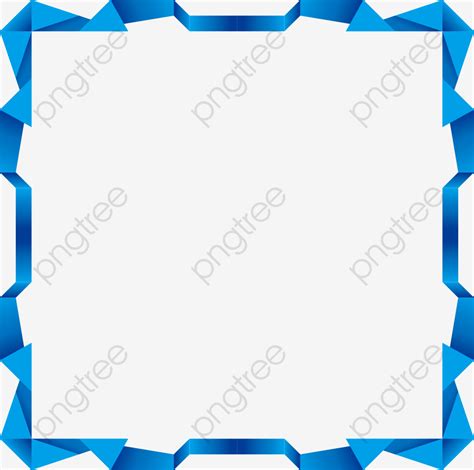 Vector Blue Border Blue Border Vector Border Blue Png And Vector For