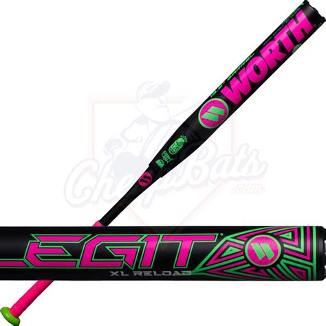 Worth Legit Xl Watermelon Slowpitch Softball Bat Reload Usssa Wwatml