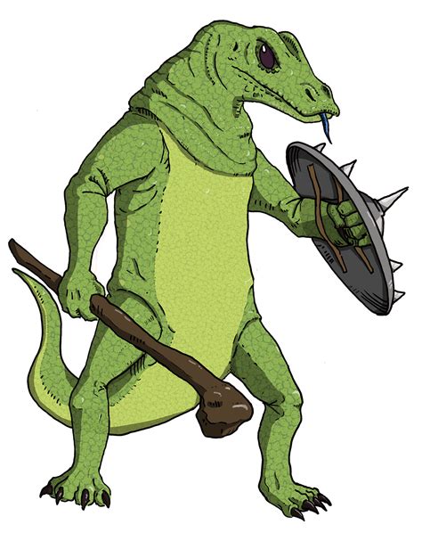 D&D Basic Monsters: Lizardfolk