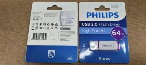 Philps Fm Fd B Gb Usb Flash Drive Snow Computers Tech Parts