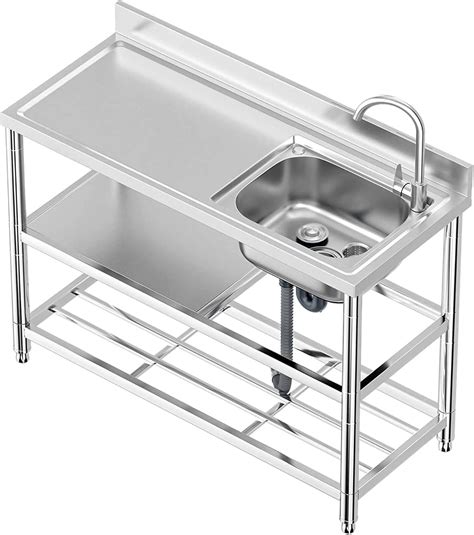 Amazon Outdoor Sink Station With Hose Kitchen Sink Cabinet Free