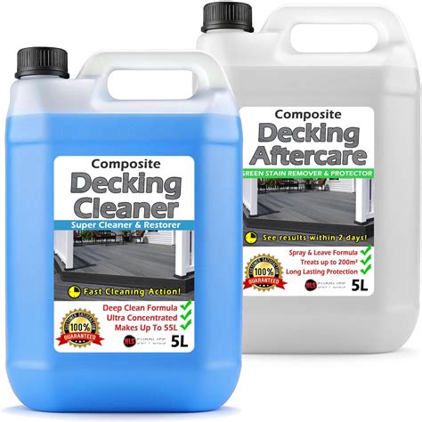 Rustins Composite Decking Cleaner Effective Mold And Mildew Remover Deep Cleaning Solution