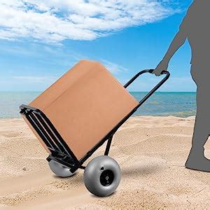 Amazon Toriexon Beach Cart With Balloon Wheels W 10 Inch TPU