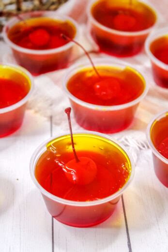 Pineapple Upside Down Jello Shots Recipe Life Love Liz