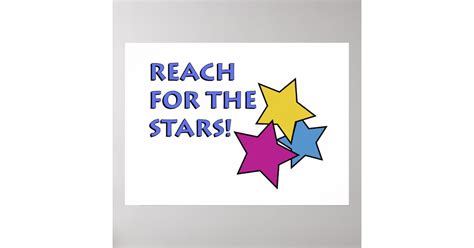 Reach for the Stars Print | Zazzle