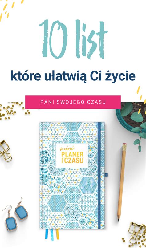 Organizacja 10 list które ułatwią Ci życie Bujo inspiration