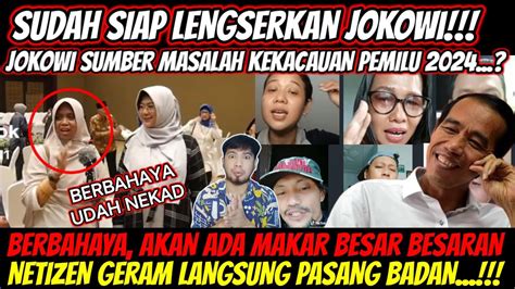 LUAR BIASA MAKAR YANG AKAN DILAKUKAN TUDUHAN KEJI JOKOWI SUMBER MASALAH