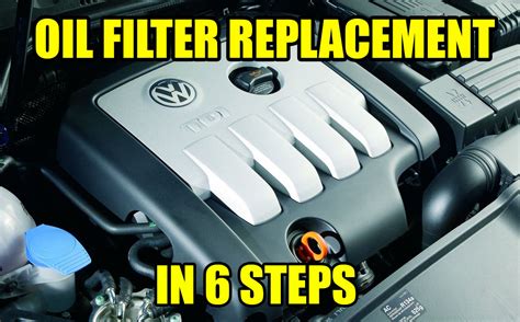 How To Replace Oil Filter On Vw Golf Mk Passat B Jetta Tdi In Steps