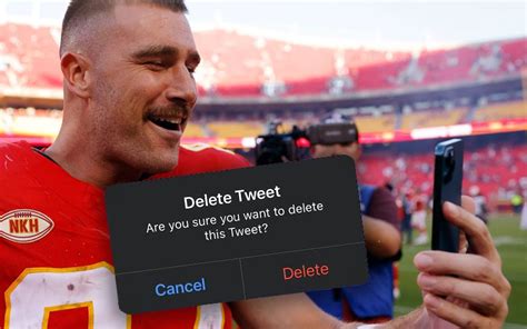 Travis Kelce Deletes Past Tweets Amidst Backlash