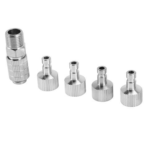 Airbrush Quick Disconnect Coupler Release Fitting Adapter With 5 Male Fitting 1 8 Inch M F