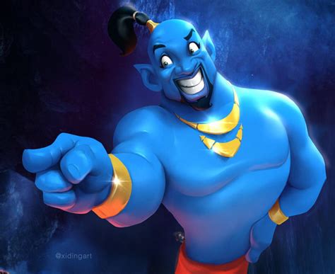 Will Smith Genie - Aladdin Movie 2019 by xidingart on DeviantArt