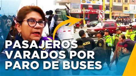 Pasajeros Quedan Varados Por Falta De Buses Tras El Aumento De