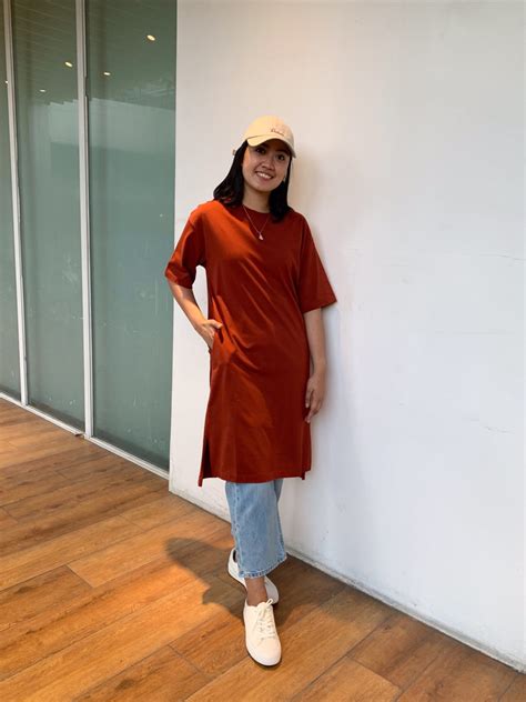 Check Styling Ideas For「crew Neck Short Sleeve T Shirt Dress」 Uniqlo In