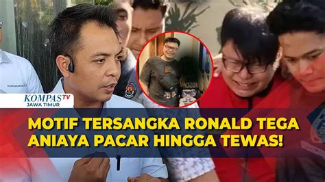 Terungkap Polisi Beberkan Motif Tersangka Ronald Dalam Penganiayaan