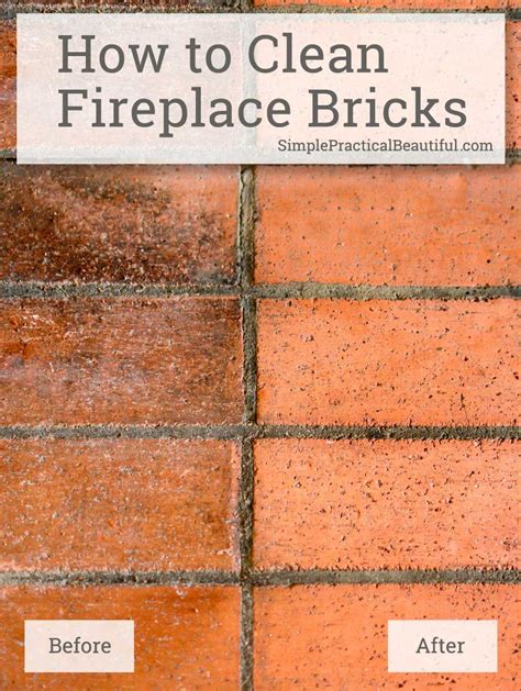 How To Clean Red Brick Fireplace